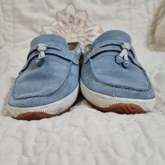 True Spirit by Easy Spirit Blue Deck Shoe Mule, ESGAMESWEEP, Blue, 7.5M - Picture 6 of 10